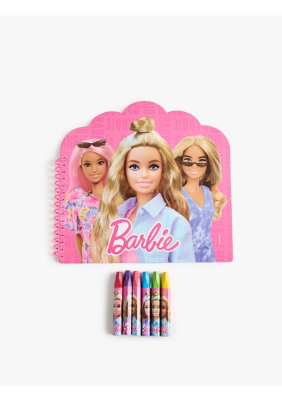Koton Lisanslı Barbie Boyama Seti Pembe 7wak70359aa