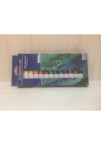 Cenova Art Yağlı Boya Seti 12 Li - 12Ml