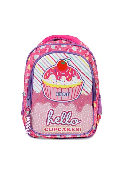 Muggle Okul Çantası Cup Cake Pembe Mu-7051 Çok Renkli