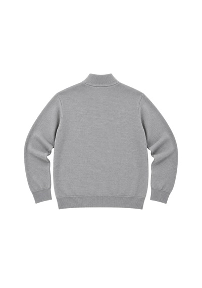 Battalmoda Erkek Büyük Beden Gri Basic Cepli Triko Hırka 3xl-4xl-5xl-6xl