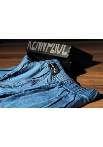 Kennpaul Premium Bambu Erkek Boxer - Doğal, Nefes Alan, Uzun Ömürlü Indigo - Lacivert