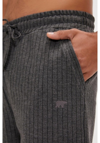 Bad Bear Homer Sweatshort Erkek Şort-28447 - Antrasit