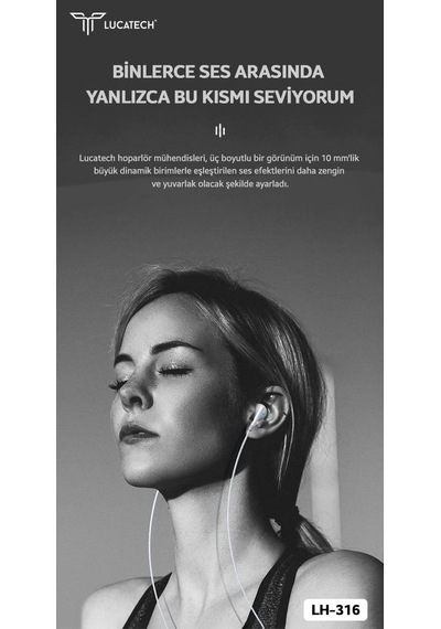 Lexroo Jack Girişli Mikrofonlu Kablolu Kulaklık 3.5mm "kablolu Kulaklık"