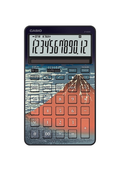 Casio Jf-m200-tj-khg-wdp Hesap Makinesi Desktop Gri - Siyah