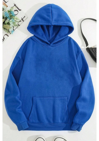 Uyguntarz Unisex Sunset Baskılı Sweatshirt Mavi