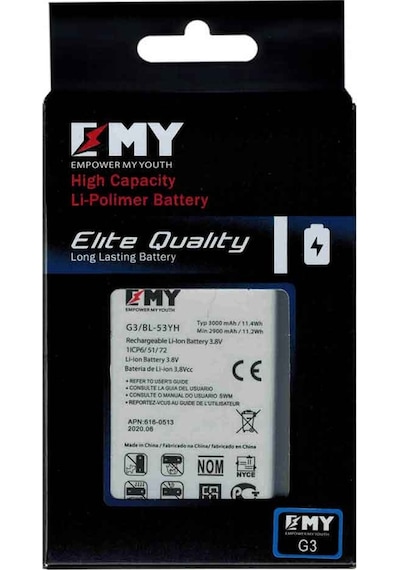 Lg G3 Bl-53yh Uyumlu Emy Batarya