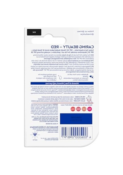 Kırmızı Renkli Dudak Bakım Kremi, 4.8 Gr 24 Saat Nemlendirme