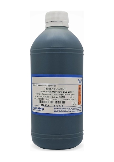 Giemsa Boyası Solüsyonu 500 Ml