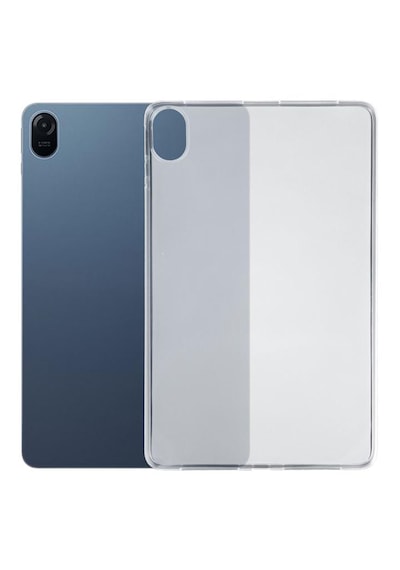 Honor Pad X8a 11.0 Inch 2024 Uyumlu Buzlu Tasarım Şeffaf Kılıf Arka Kapak