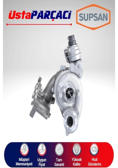 Ustaparçacı Volkswagen Polo 5 1.6 Tdi 2009-2015 Turbo 03l253016-03l253016t-03l253016tx