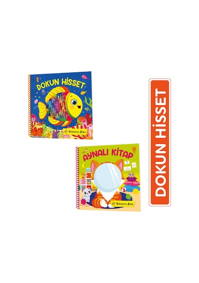Dokun Hisset - Aynalı Kitap 2 Li Set