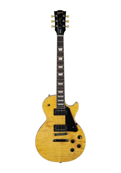 Gibson Les Paul Studio Figured Elektro Gitar Antique Natural 104080579942