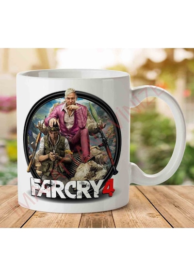 Far-cry-png-ımage İki Tarafı Baskılı Kupa Bardak.jpg
