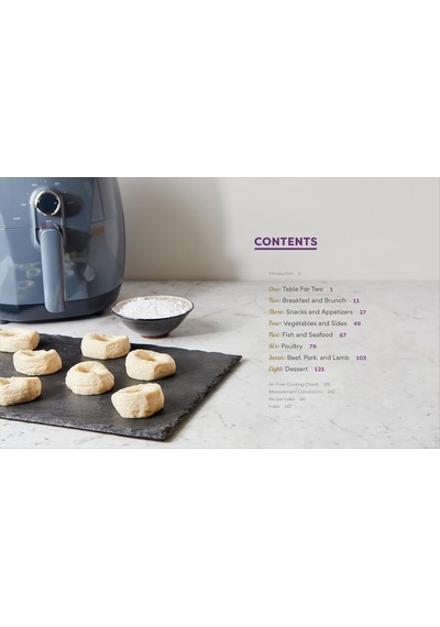 The Essential Air Fryer Cookbook For Two: Perfectly Portioned Recipes For Healthier Fried Favorites