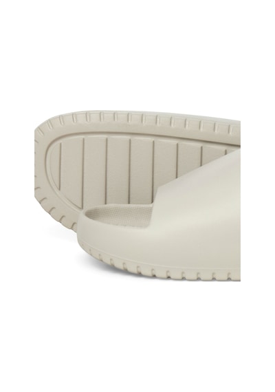 Jack & Jones Erkek Jfwrıpple Moulded Slider Bej Günlük Spor Terlik - 12274637