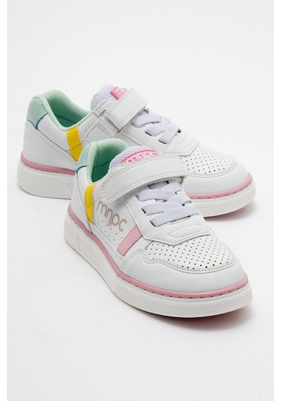 Mnpc Kız Çocuk Beyaz-sarı Sneaker Ayakkabı 25y3a10024174 Beyaz-sarı Beyaz - Sarı