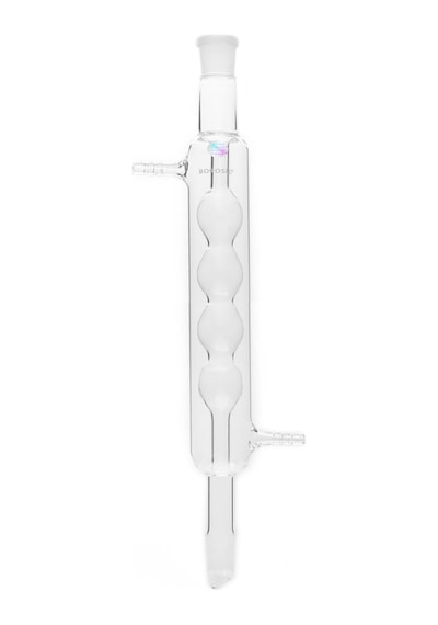 Cam Soğutucu Bullu - 300 Mm - Allihn Çift Şilifli - 29/32 - 29/32