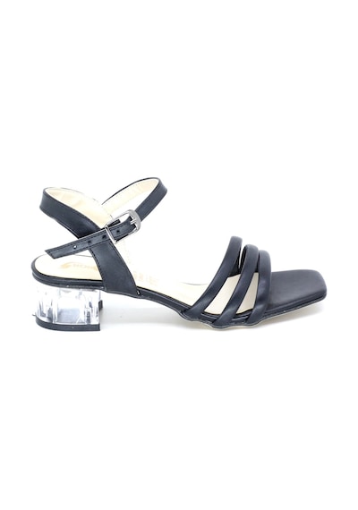 Trendyshose 04033 Şeffaf 3Cm Topuk Kadın  Ayakkabı