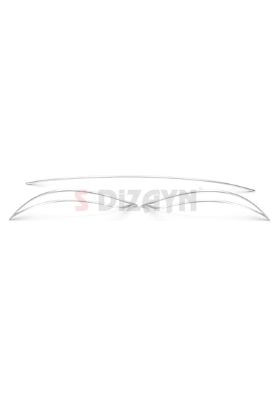 S-dizayn Fiat Egea Sd Krom Arka Tampon Difüzör Çıtası 3 Prç. 2015 Üzeri