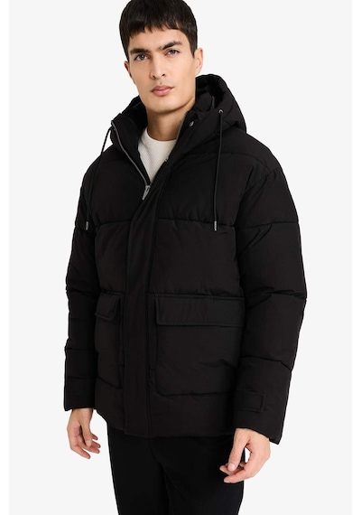 Defacto Su Geçirmez Slim Fit Mont G7526ax25wnbk27 Siyah-bk27