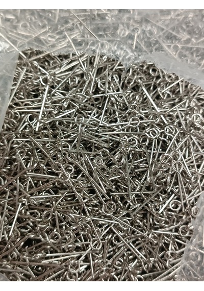 Nikel Kaplama Halkalı Takı Çivisi 1 Kg 18mm