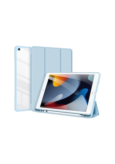 Dux Ducis Apple Uyumlu iPad 7-8 -9 10.2 (2019,2020,2021) Kılıf Kalem Bölmeli