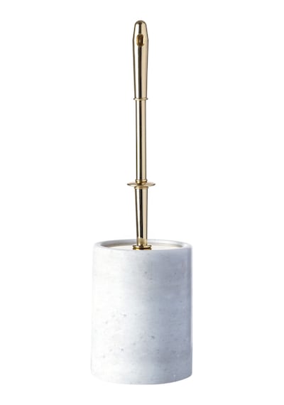 Mudo Home Marble Beyaz Wc Fırçası