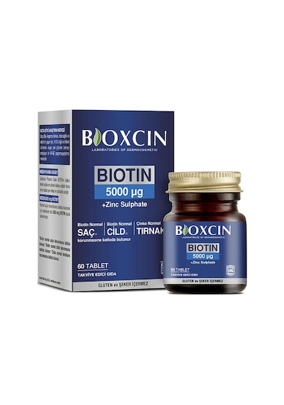 Bioxcin Biotin Tablet 5000Mcg Takviye Edici Gıda 60  Tablet