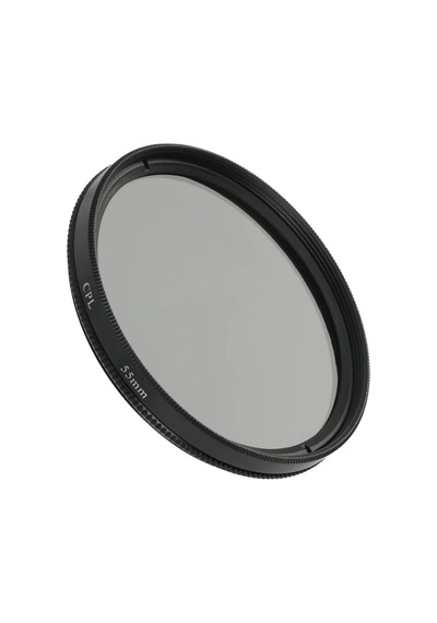 55mm Cpl Polarize Filtre Dairesel Polarizasyon, Yansıma Azaltıcı, Metal Çerçeve