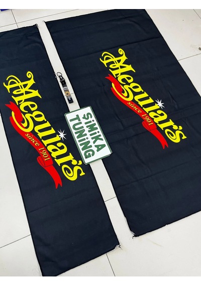 Meguiars Siyah Torpido Ve Sırt Havlusu Seti 2 Adet Torpido 35x135 , Sırt 70 X 135 Anahtarlık Hedi