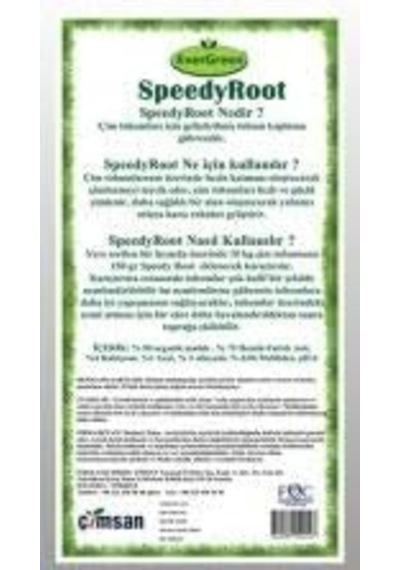 Çim Tohumu Kaplama Gübresi Speedy Root 150 Gr