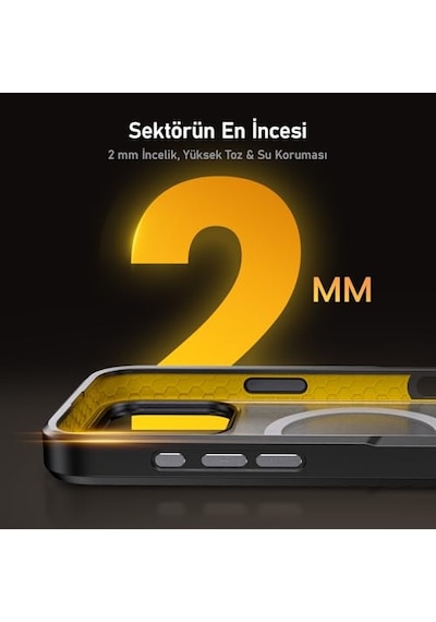 The Future Iphone 16 Pro Max Kılıfı, Magsafe Uyumlu Telefon Kılıfı, Desert Titanium Diğer