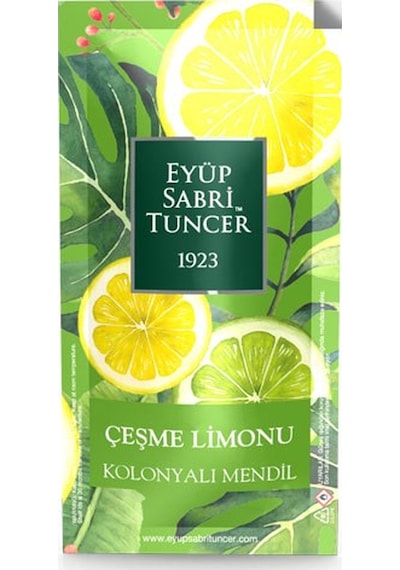 Eyüp Sabri Tuncer Çeşme Limonu Kolonyalı Mendil 150'li