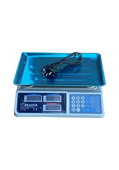 Elektronik Terazi 40 Kg Çok Renkli