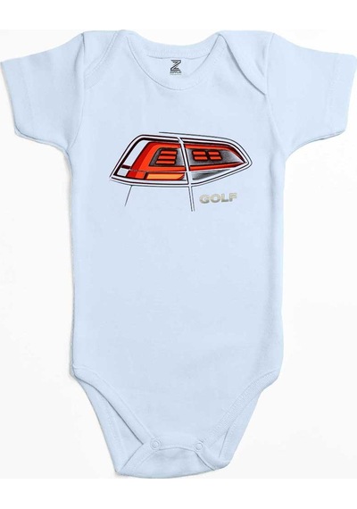 Zepplin Giyim Volksvagen Stop Far Siyah Bebek Body Zıbın