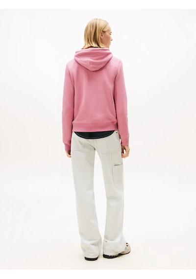 Tommy Hilfiger Tjw Reg Lınear Hoodı, Thc Pembe Kadın Hoodie