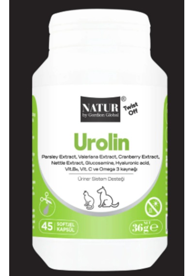 Natur Urolin Kedi/köpek Üriner Destek 45 Soft Jel Flutd, Sistit Ve Kristalizasyon