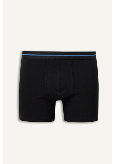 Defacto Regular Fit Grafiti Desenli Beli Lastikli 3lü Boxer I3323ax26aube333 Mavi-be333