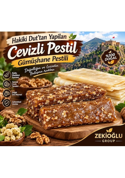 Hakiki Dut Pekmezinden Cevizli Pestil 500 Gr Gümüşhane Yöresel Dut Pestili Geleneksel Lezzet Doğal Atıştırmalık 500 G