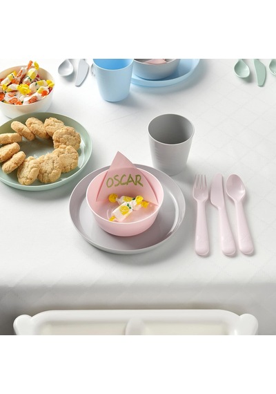 Ikea Tabak, Karışık Renkler Sku: Smg8690010572073 Açık Gri