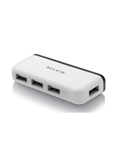 4 Usb-a Girişli Hub, Usb 2.0, Seyahat Boy, Siyah 01