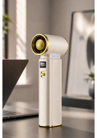 Mioji AD72 Pro 8000MAH 150000RPM Taşınabilir Güçlü Hava Üfleme Cihazı - Beyaz