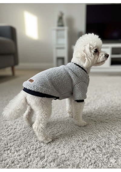 Kedi - Köpek Welsoft Yumuşak Peluş Sweat - Kıyafeti- Mont - Yelek