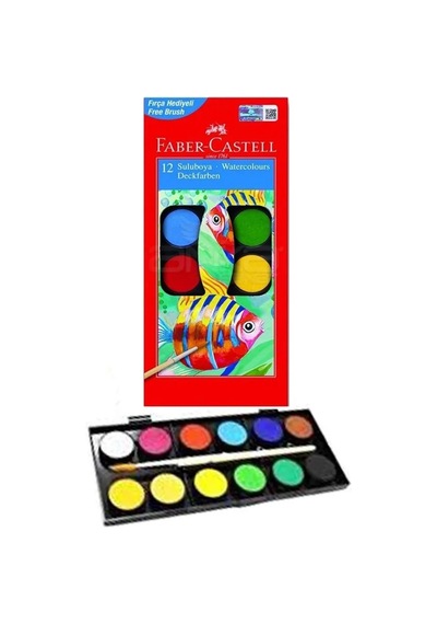 Öğrenci Boyama Seti 3 Lü 12 Renk Sulu Boya 12 Renk Kuru Boya 12 Renk Pastel Boya Kaliteli Diğer