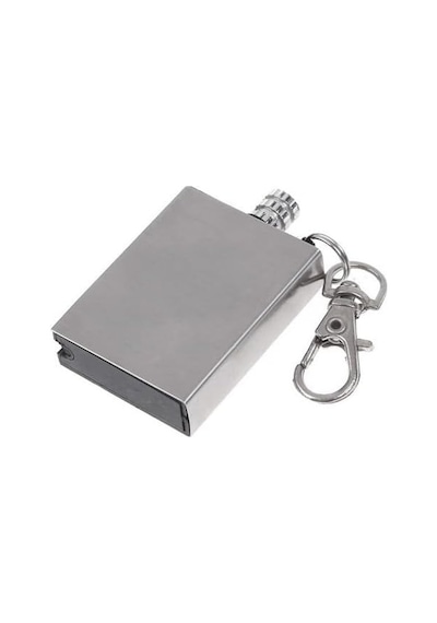 Zippo Benziniyle Çalışan Sonsuz Metal Kibrit &amp Anahtarlık Çok Renkli