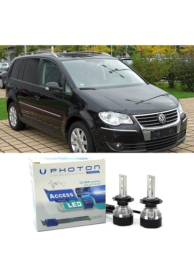 Vw Touran V2 Uzun Far Ampulü H7 Access Yeni Seri Beyaz 2003-2010