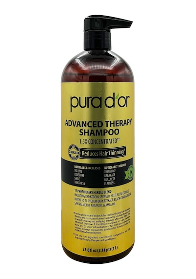 Pura D'or Advanced Therapy İnce Telli Saçlar İçin Şampuan 1lt İnce Telli