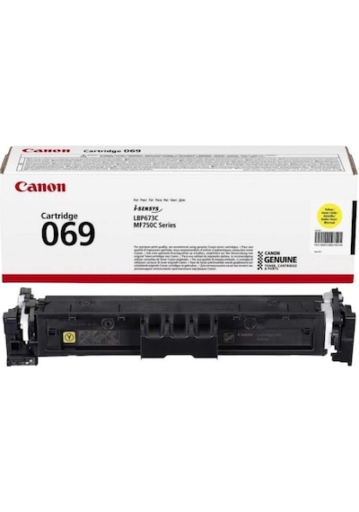 Canon LBP673CDW MF752CDW MF754CDW 5091C002 CRG-069 Sarı Toner 2100 Sayfa