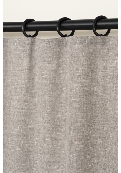 New Linen Fon Perde Çok Renkli