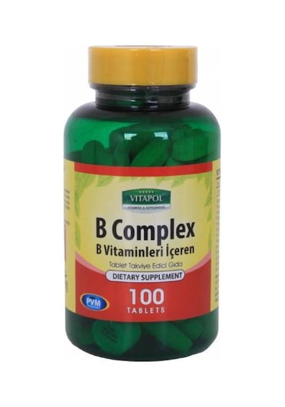 Vitapol Vitamin B Complex 2X100 Tablet